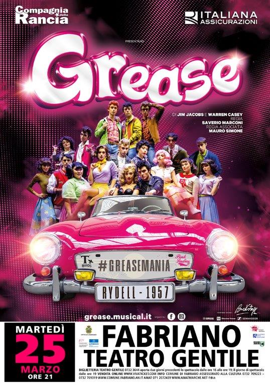 GREASE - martedì 25 marzo 2025